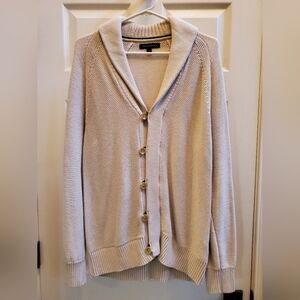 Like new! Men's Banana Republic Cream Sweater, size L